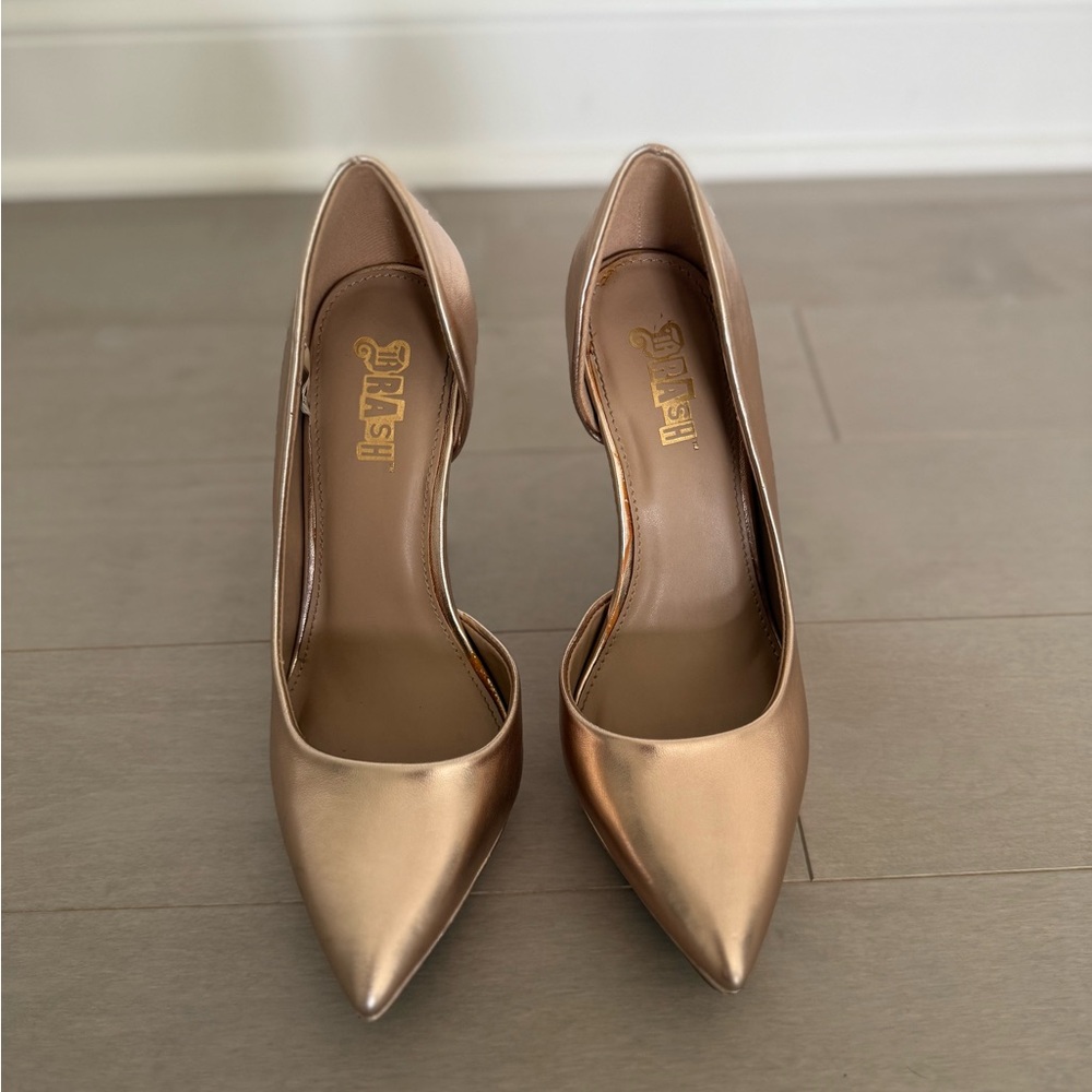 Gold Women's Heels